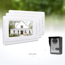 7inch Video Security Door Phone with Intra-monitor Audio Intercom for Apartment