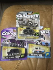 Car Tuned ?87 SR5 Toyota Pickup, 85? Toyota SR5, And 2021 Toyota Tacoma (x3)