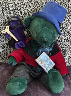 North American Bear Co. Bearb Cratchet & Tiny Ted Bear Plush 20'' 1993 VTG NWT