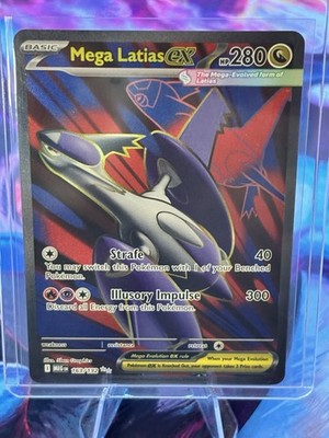 Mega Latias ex 163/132 Me01: Mega Evolution Ultra Rare Holo