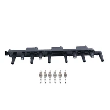 Ignition Coil Pack with Spark Plugs for Jeep Grand Cherokee WJ 4.0L 2000-2004