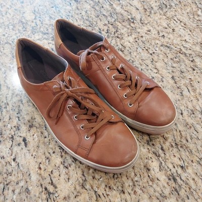 Ecco SOFT 7 Street Sneakers Shoes Brown Comfort Men's Size EU 46 US 12, 12.5