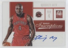 2012-13 Elite Rookie Inscriptions Quincy Acy #15 Auto 00y3