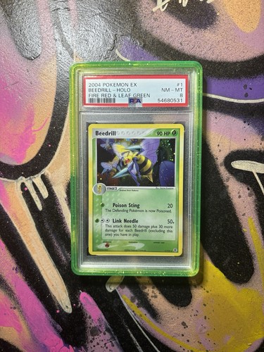 Beedrill graded PSA 8 for sale on eBay
