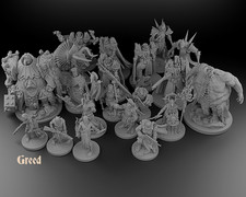 Greed Warband | Trenchers | 32mm | Print on D...
