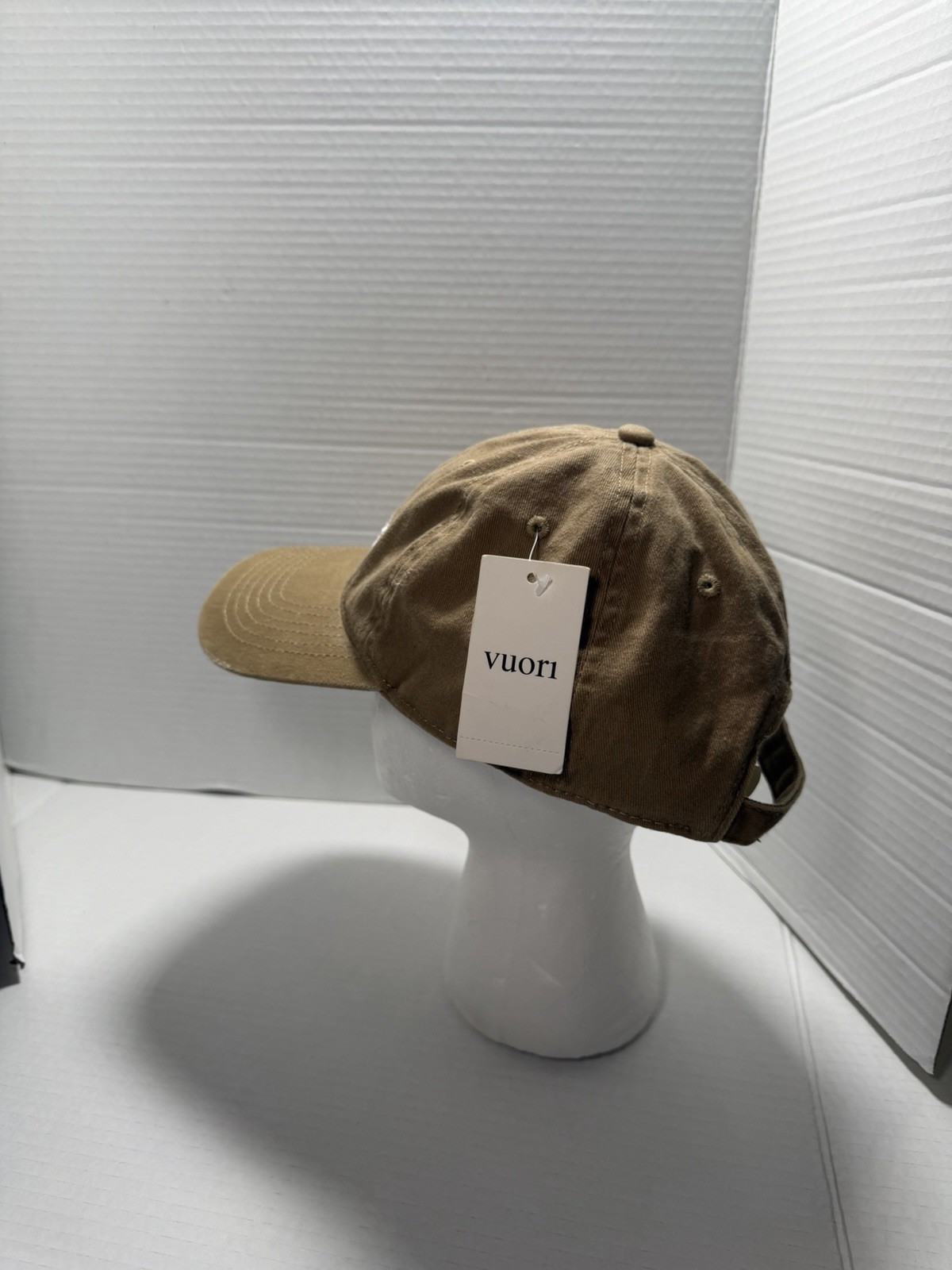 Vuori Ball Cap Camel Strap Back Adult Unisex Adjustable image 5