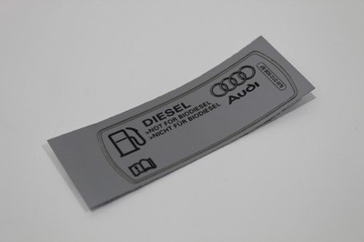 Audi TT 8J Mk2 Tankklappenaufkleber Diesel neu original 8J0010508BF