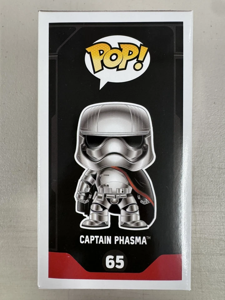 Captain Phasma 65 ~ Star Wars: Episodio VII — El Despertar de la Fuerza ~ Vinilo Funko Pop Foto 4 de 4