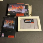 Bram Stoker's Dracula Super Nintendo Entertainment System SNES box & manual
