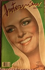 Andy Warhol Interview Magazine Twiggy, March 1983