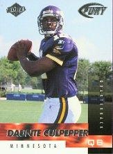 1999 Collector's Edge Fury #162 Daunte Culpepper RC Rookie Card. rookie card picture