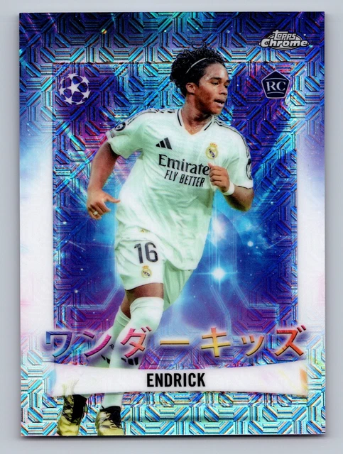 2024-25 Topps UEFA Club Competitions Japan #WK-1 Endrick