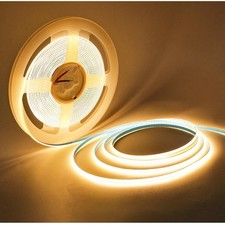 LED Strip Light 12V, 3 mm Wide Ultra Narrow Warm White 3000K 16.4ft / 5m 400 ...