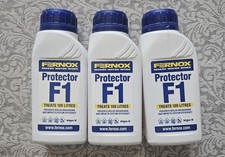 Fernox F1 Central Heating Cleaner 3 x 285 mm bundle