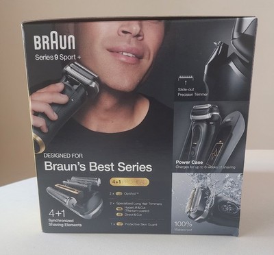 新品　Braun Series 9 Sport+ 9350cc Braun Series 9 Sport+ 9350cc Electric Shaver + PowerCase & Clean