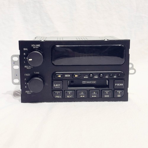 1996-2003 Buick Century Regal LeSabre Skylark AM FM Cassette Radio OEM Untested