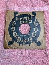 S7 - MASTERPIECE Record Sleeve Only 78 Rpm 10 Inch USA 1936 Song Lists AS IS 