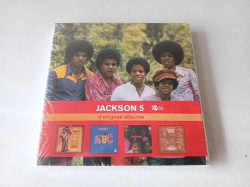 JACKSON 5 - 4 ORIGINAL ALBUMS 4 CD SET NEW AND SEALED 2010 UNIVERSAL