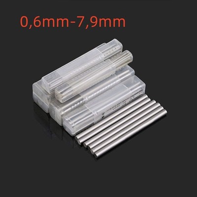 Rundstahl Blankstahl Rundeisen Blankstahl Stabstahl 150mm Lange 0,6mm-7,9mm
