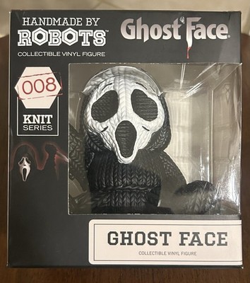 Handmade By Robots Scream Ghost Face Knit Series 4'' Vinyl Collectible Figure