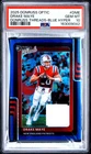 2025 Donruss Optic Drake Maye Blue Hyper (PSA 10)