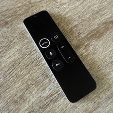 Apple TV 4K/HD Siri Remote Control Black / Silver A1962  UNTESTED 