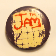 vintage The Jam Pin-Back Badge/Pin Button - in the city