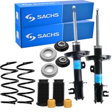 2x SACHS Stoßdämpfer Fahrwerksfeder Rep-Satz Vorne für CORSA D Sportfahrwerk