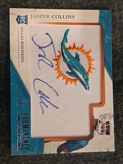 2013 Panini Prominence Rookie Gems Signatures #17/105 Jasper Collins Auto RC