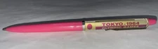Vintage Eskesen Tokyo 1964 Olympic Games Floaty Pen Made In Denmark NOS VTG