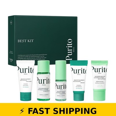 PURITO Best Kit - Skincare Routine with Centella Serum & Cleanser