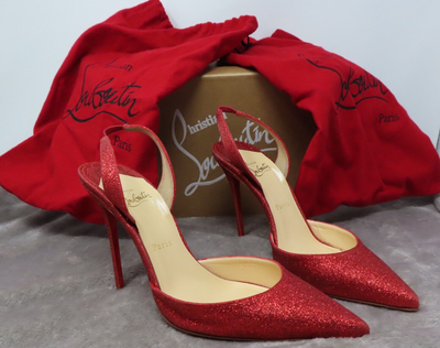 ChristianLouboutin EVER 100 GLITTER MINI