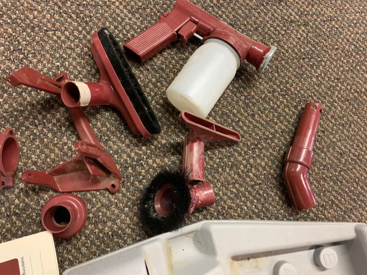 USED Kirby Heritage Legend Vacuum Lot Of Attachment Pieces Manual.