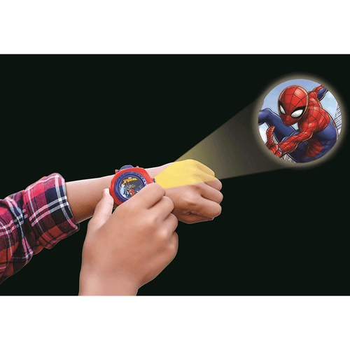 Reloj Lexibook Spiderman Niños Digital 20 Imágenes Proyección, Azul/Rojo DMW050SP - Imagen 6 de 8