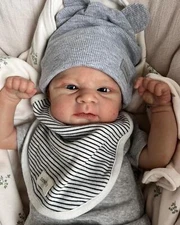 Reborn Realistic Baby Doll 17in Reborn Baby Doll Real Life Looking Newborn Dolls