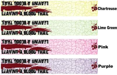 White Water Archery Leaving a Blood Trail Cracked Earth 3 Arrow Wraps 15 Pc Pack