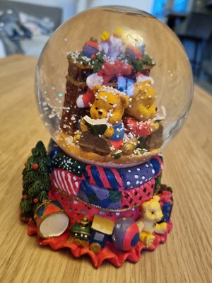Hot teddy bear snow globe Online