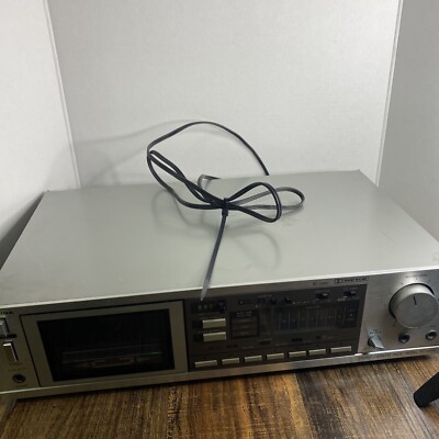 Toshiba PC-G50R Stereo Cassette Player / Recorder circa 1983 For Parts untested