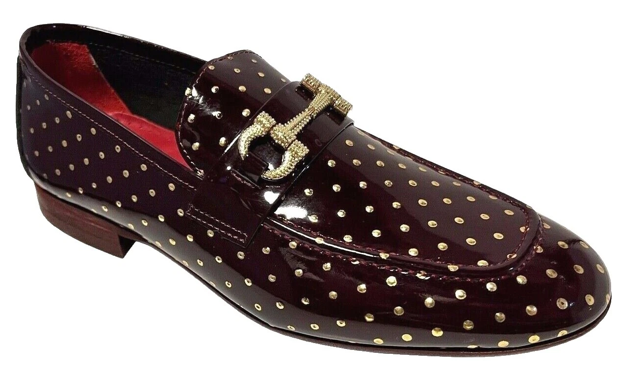 Polka Dot Dress Shoes for Men