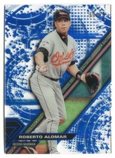 ROBERTO ALOMAR 2017 Topps High Tek #HT-RA Blue Rainbow 50/75