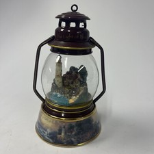 Thomas Kinkade  Lantern Music Box The Light Of Peace Light House Works