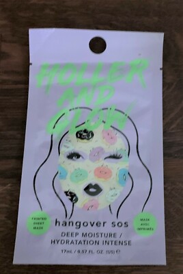 Holler and Glow Hangover SOS Deep Moisture Face Sheet Mask - 0.57 fl oz