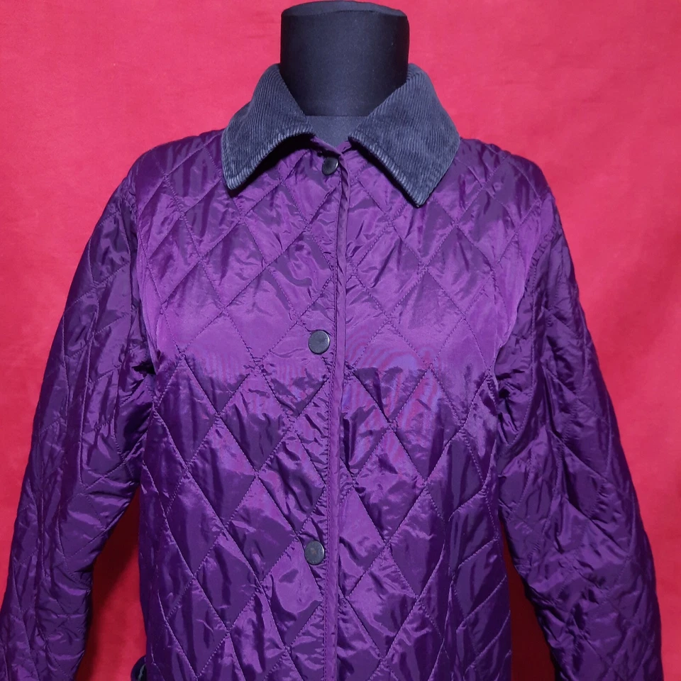 Chaqueta acolchada para mujer BARBOUR Liddesdale impermeable talla UK10, EURO 36, EE. UU. 6 Foto 2 de 4