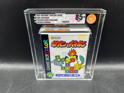 Pokemon Puzzle Challenge Japanese Game Boy Color VGA 85+ FACTORY SEALED WATA