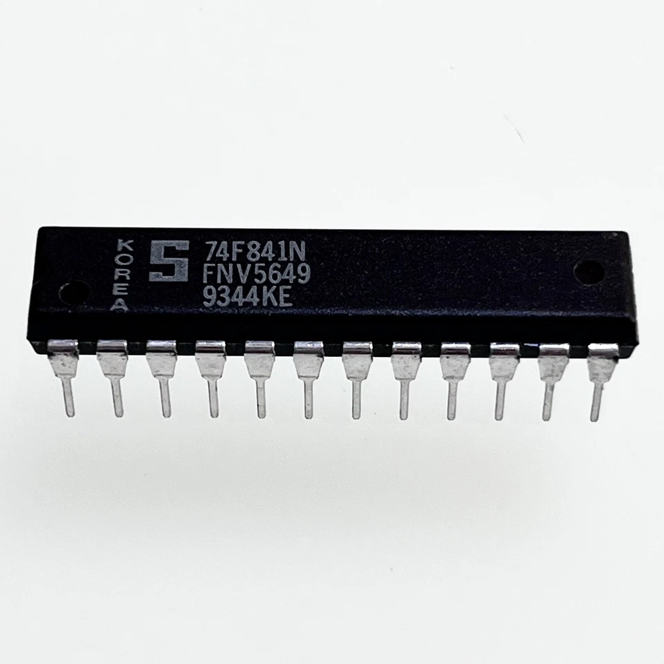 [1x] 74F841N Signetics 10-Bit Bus Interface Latches IC PDIP-24 - Bild 2 von 4