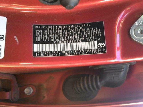 Steering Column TOYOTA COROLLA 14 15 16 17 18 - Picture 6 of 12