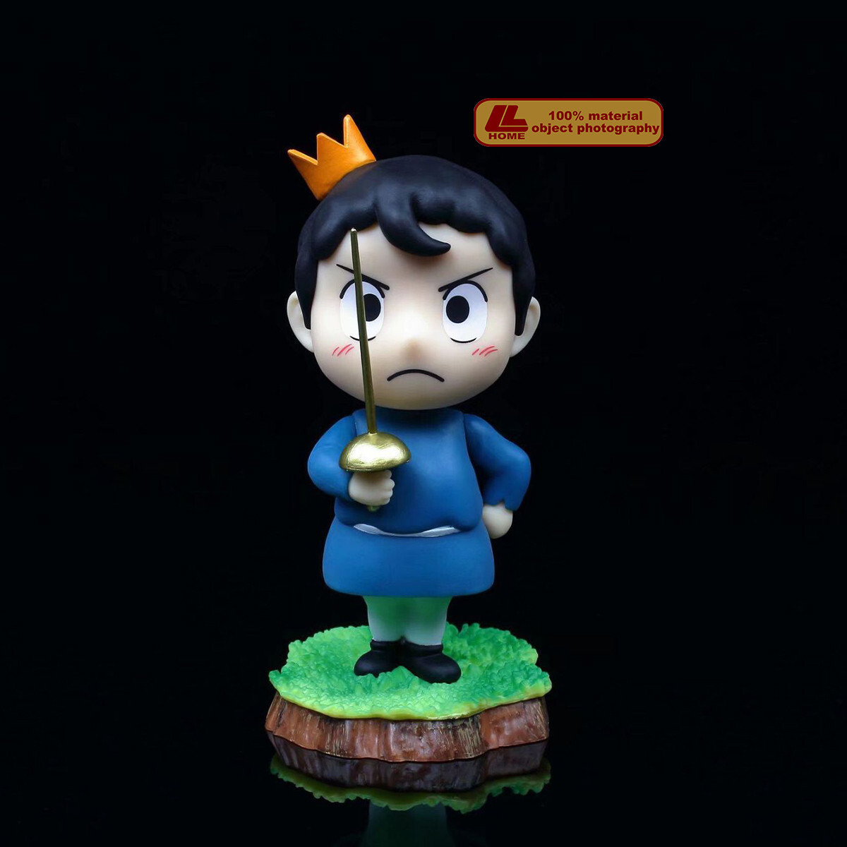 Anime character Bojji Prince Take Sword Standing Serious PVC Figure Toy