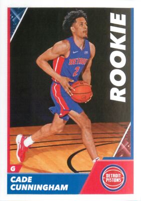 Cade Cunningham RC 2021-22 Panini Sticker & Card Collection Rookie