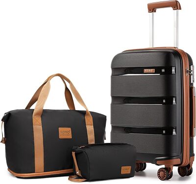 Kono Unisex-adults Carry On Luggage- Suitcase Size Review Kono