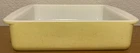 Vintage Yellow Square Pyrex Casserole Baking Dish #222 No Lid 8 Inch